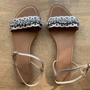 Jewel Badgley Mischka Sandals